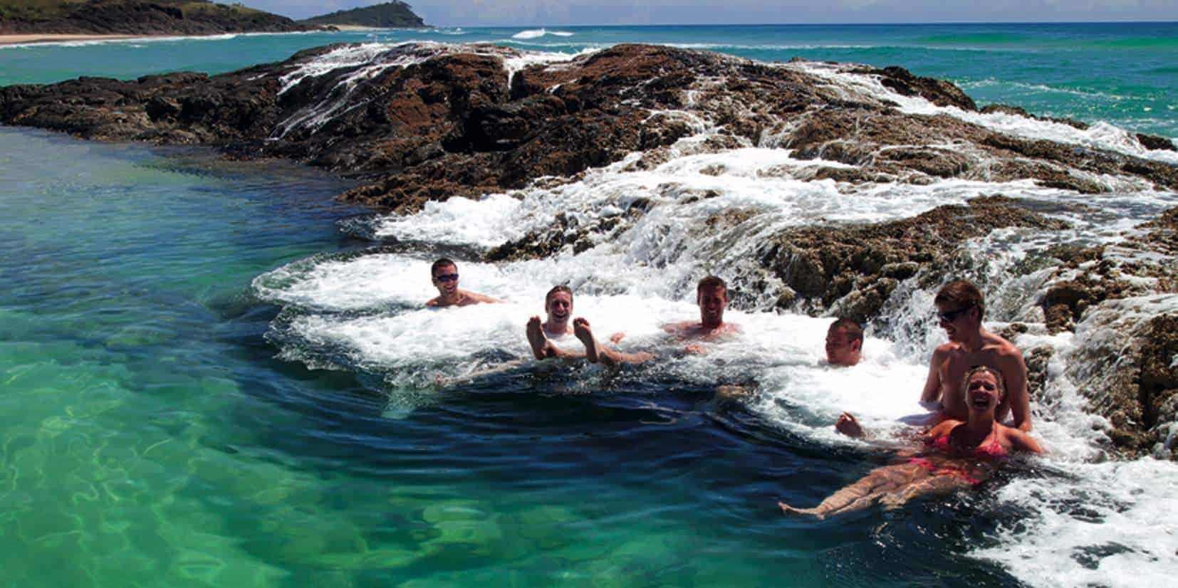 champagne pools australia