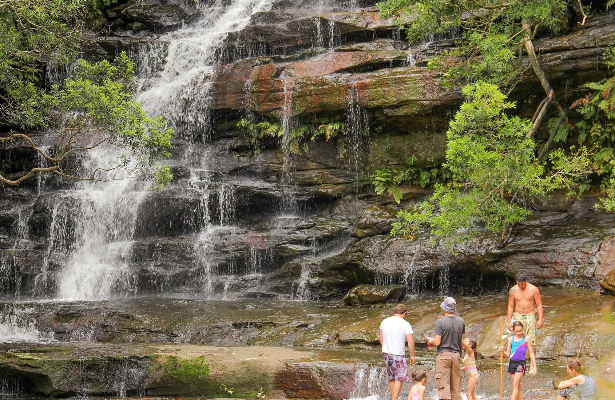 Somersby Falls picnic area, 