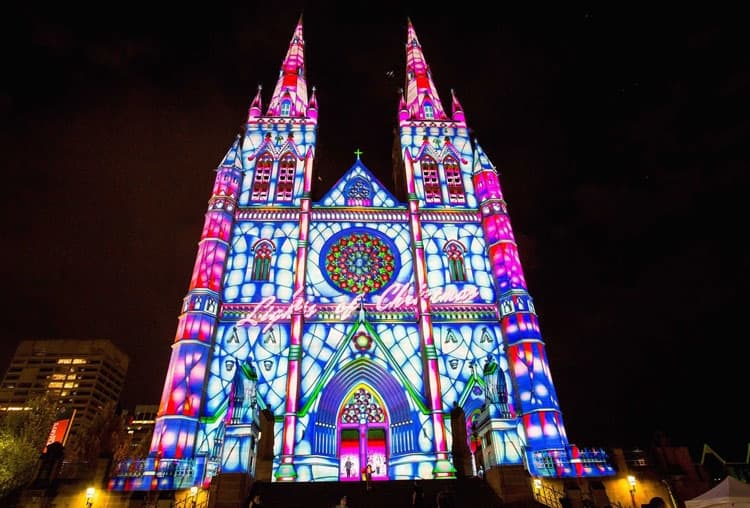 Lý do lễ hội ánh sáng ở Australia thu hút khách du lịch