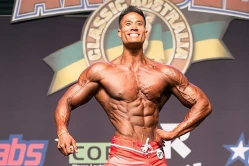 Viet Doan tại giải Arnold Classic Australia. Ảnh: ABC