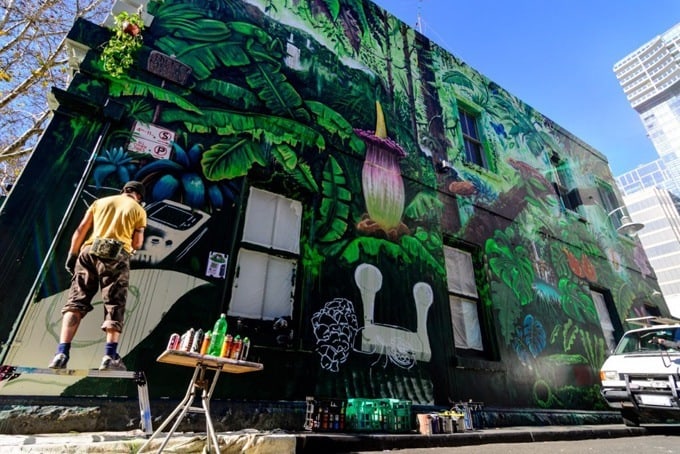 Những con ngõ vẽ tranh tường độc đáo ở Melbourne