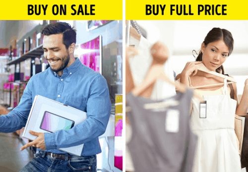 Tạo một danh sách mua sắm cho mỗi đợt giảm giá: Chúng ta đều thích giảm giá. Tuy nhiên, nếu không biết cách chi tiêu hợp lý thì đồ giảm giá cũng không giúp bạn tiết kiệm được bao nhiêu tiền. Đồ giảm giá thậm chí còn khiến bạn tiêu nhiều tiền hơn dự tính vì sẽ mua cả những thứ chẳng bao giờ dùng đến.Những người biết cách chi tiêu khuyên rằng nên lập danh sách mua hàng trước và lên kế hoạch mua các thứ có giá trị lớn thông qua mỗi đợt giảm giá để kiếm được món đồ giá hời.