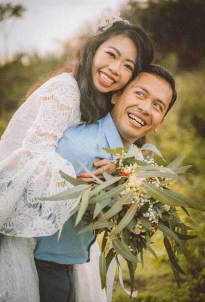 Ted và Thảo tổ chức đám cưới ở Đồng Nai đầu tháng 6 vừa qua, sau nửa năm kết hôn ở Australia. Ảnh: Phạm Minh Tài.