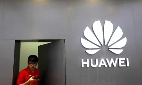 Một cửa hàng của Huawei ở Bangkok, Thái Lan. Ảnh: Reuters.