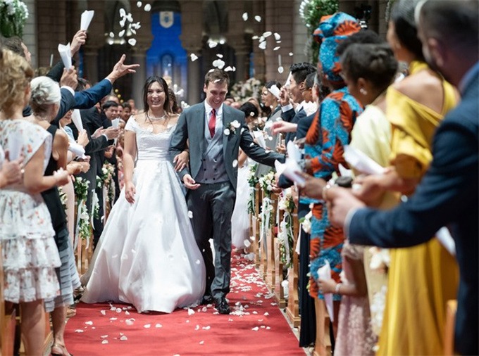 Đám cưới của cô gái mang dòng máu Việt với con trai công chúa Monaco