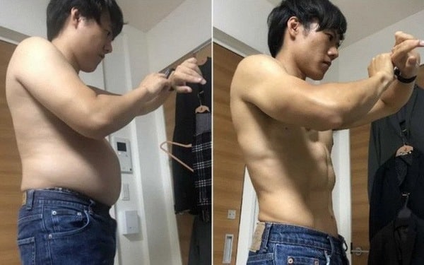 Anh ch&#224;ng Nhật Bản chia sẻ b&#224;i tập thể dục 4 ph&#250;t mỗi ng&#224;y gi&#250;p anh c&#243; được cơ bụng 6 m&#250;i chỉ sau 5 th&#225;ng