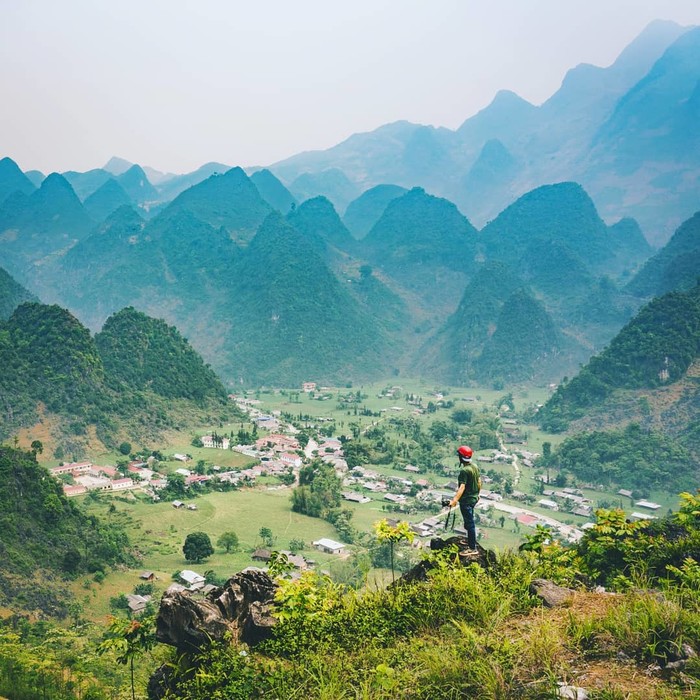 Đến Hà Giang, Stef quá đỗi ngạc nhiên với cảnh sắc hùng vĩ của nơi đây.