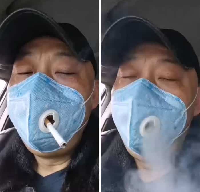 khẩu trang sáng tạo chống virus corona ở Trung Quốc