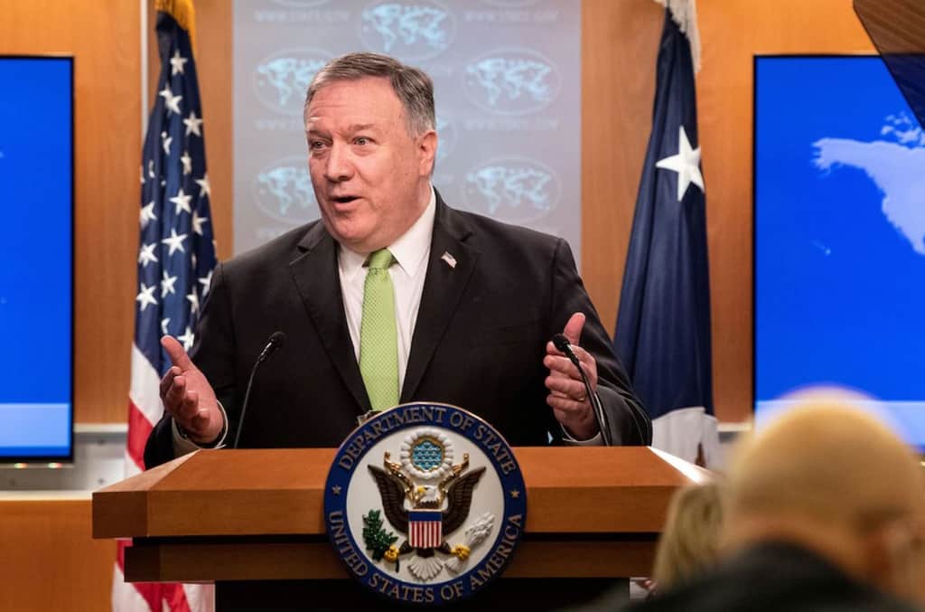 Dai Loan tro thanh tam diem moi cua cang thang My - Trung hinh anh 3 pompeo.JPG