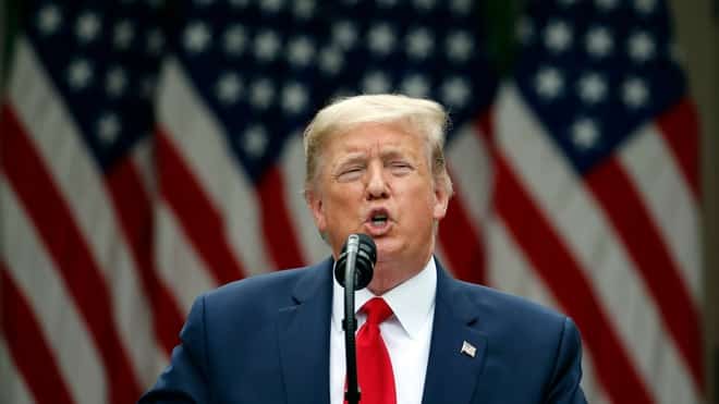Tong thong Trump bat ngo tuyen bo 'cham dut' moi quan he voi WHO hinh anh 1 trump_who_ap.jpg