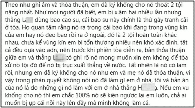Cô gái trong vụ bị 4 thanh niên hiếp dâm tập thể bất ngờ tiết lộ trước đó vài ngày đã bị một người đàn ông Hàn giở trò đồi bại và diễn biến mới nhất trên trang cá nhân - Ảnh 4. Cô gái trong vụ bị 4 thanh niên hiếp dâm tập thể bất ngờ tiết lộ trước đó vài ngày đã bị một người đàn ông Hàn giở trò đồi bại và diễn biến mới nhất trên trang cá nhân - Ảnh 4.