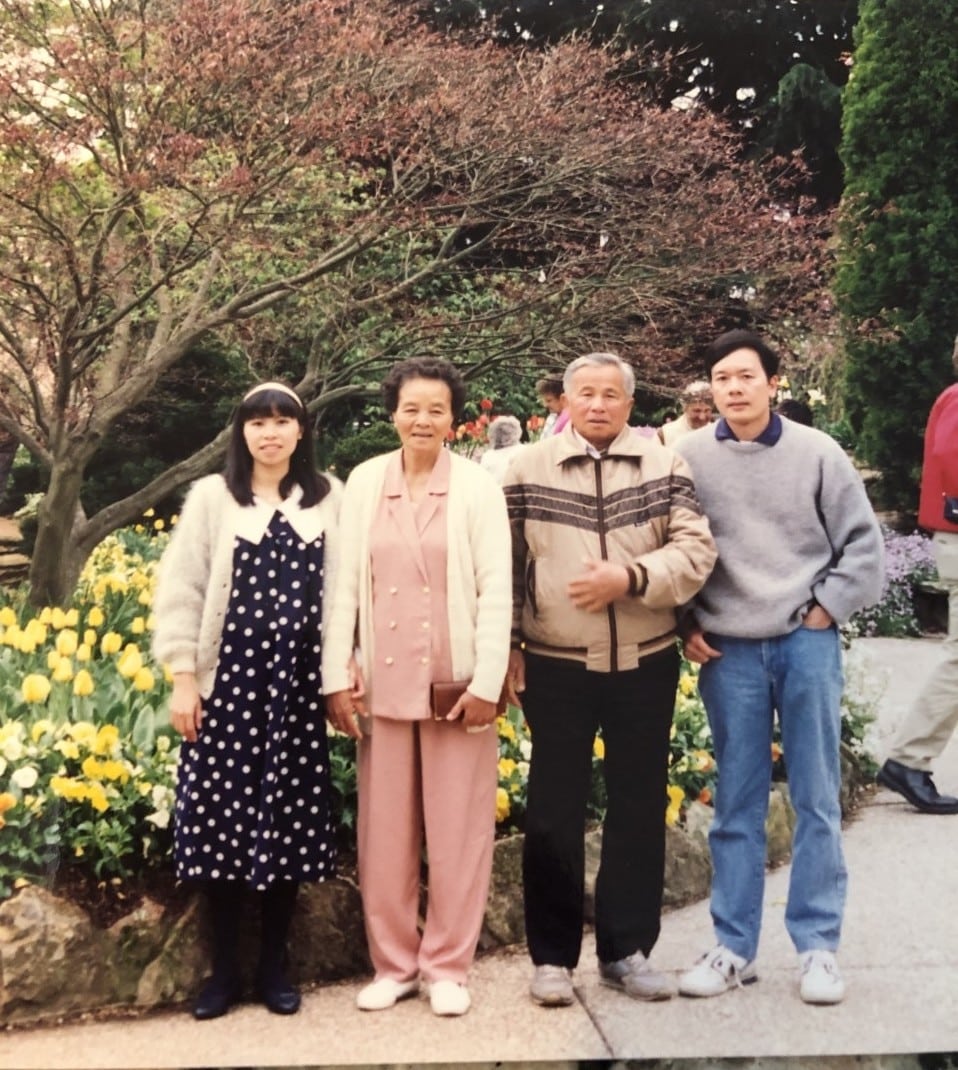 Anne Dao' grandparents and parents