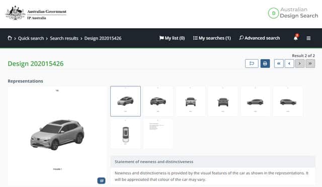  VinFast VF e35 được đăng ký tại Úc, có cả bản máy xăng với lưới tản nhiệt như Mercedes - Ảnh 1.