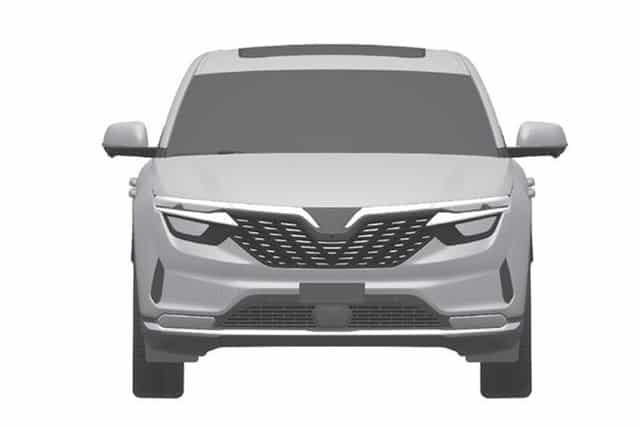  VinFast VF e35 được đăng ký tại Úc, có cả bản máy xăng với lưới tản nhiệt như Mercedes - Ảnh 4.