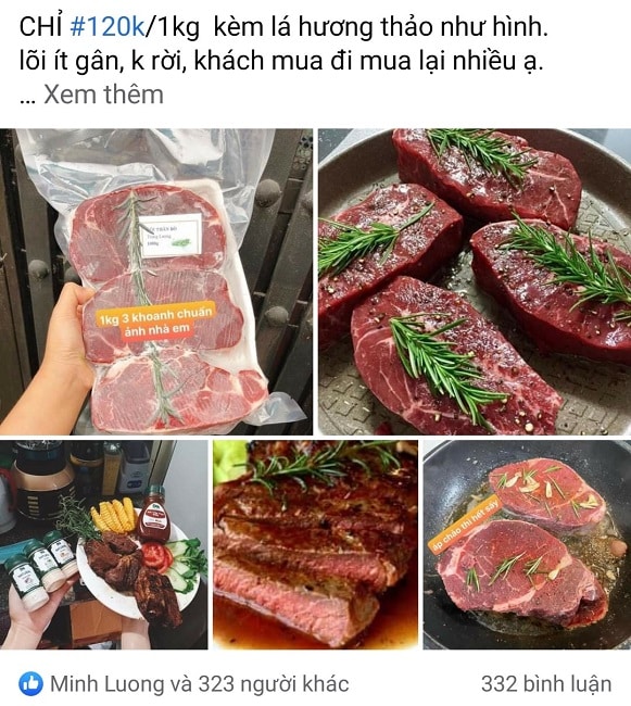 Giật mình thăn lõi bò Úc giá rẻ hơn thịt lợn, chị em đổ xô đặt mua hàng tạ - 1