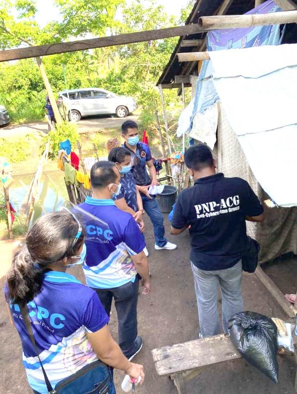 The 14 children were rescued on 7 May after the AFP International Command provided information to authorities in the Philippines. 
