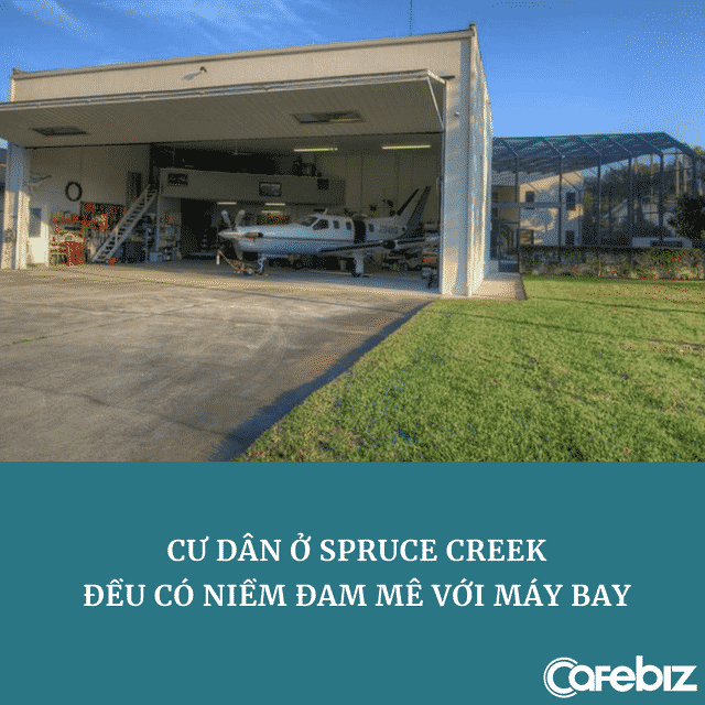 Thị trấn không có gì ngoài ‘điều kiện’: Cư dân lái máy bay đi ăn sáng, hầu như nhà nào cũng có bãi đỗ trước cửa - Ảnh 1.