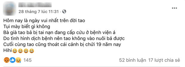  Sốc: Group con cái ghét cha mẹ hút hàng nghìn thành viên, từ xúc phạm đến hả hê khi phụ huynh bị tai nạn đều có đủ - Ảnh 4.