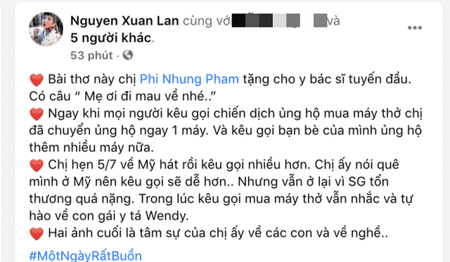 Ca sĩ Phi Nhung có tâm nguyện đặc biệt dành cho 23 con nuôi nhưng chưa thành, Xuân Lan tiết lộ tin nhắn quá đau lòng! - Ảnh 1. Ca sĩ Phi Nhung có tâm nguyện đặc biệt dành cho 23 con nuôi nhưng chưa thành, Xuân Lan tiết lộ tin nhắn quá đau lòng! - Ảnh 1.