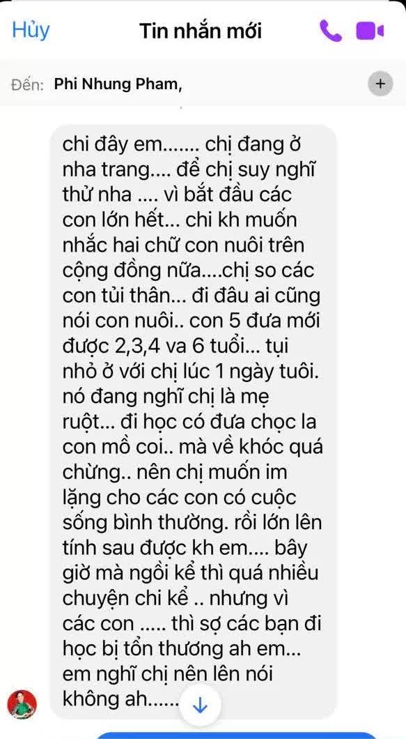 Ca sĩ Phi Nhung có tâm nguyện đặc biệt dành cho 23 con nuôi nhưng chưa thành, Xuân Lan tiết lộ tin nhắn quá đau lòng! - Ảnh 3. Ca sĩ Phi Nhung có tâm nguyện đặc biệt dành cho 23 con nuôi nhưng chưa thành, Xuân Lan tiết lộ tin nhắn quá đau lòng! - Ảnh 3.