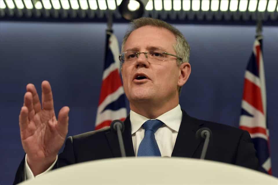 Thủ tướng Australia Scott Morrison. Ảnh: AFP