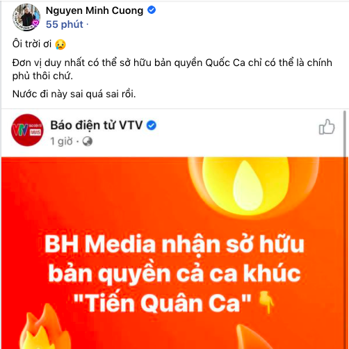 Dư luận bức xúc khi Quốc ca Việt Nam cùng rất nhiều ca khúc khác bị BH Media nhận vơ bản quyền - Ảnh 6.