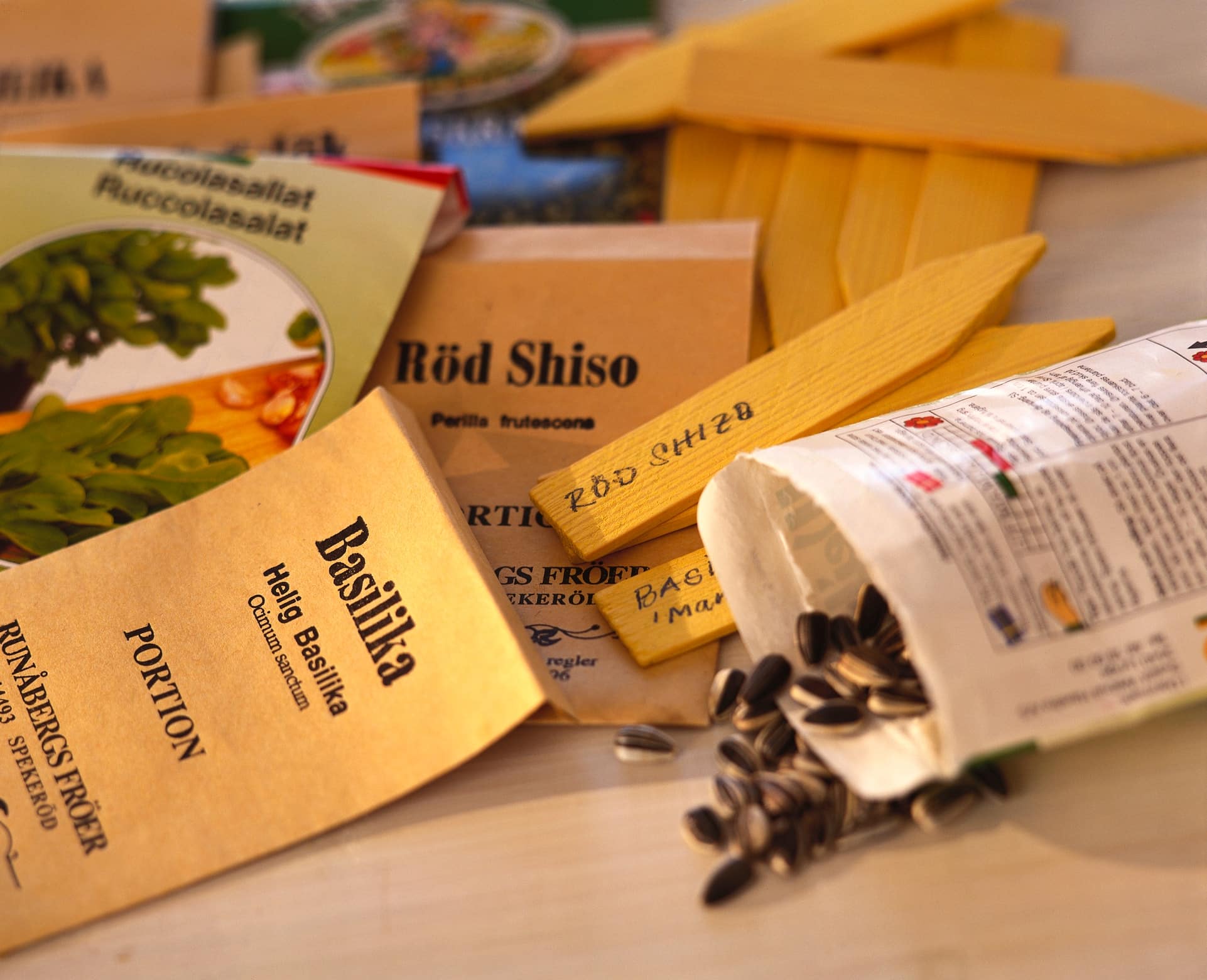 Seeds and Packets