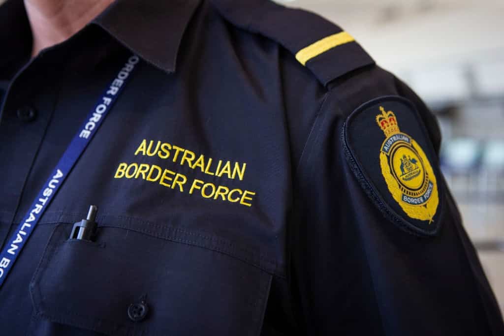 Australian Border Force personnel