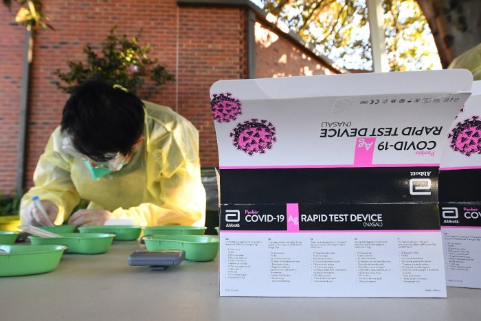 A black market is emerging in Australia for rapid antigen tests with the scarcity in supply.