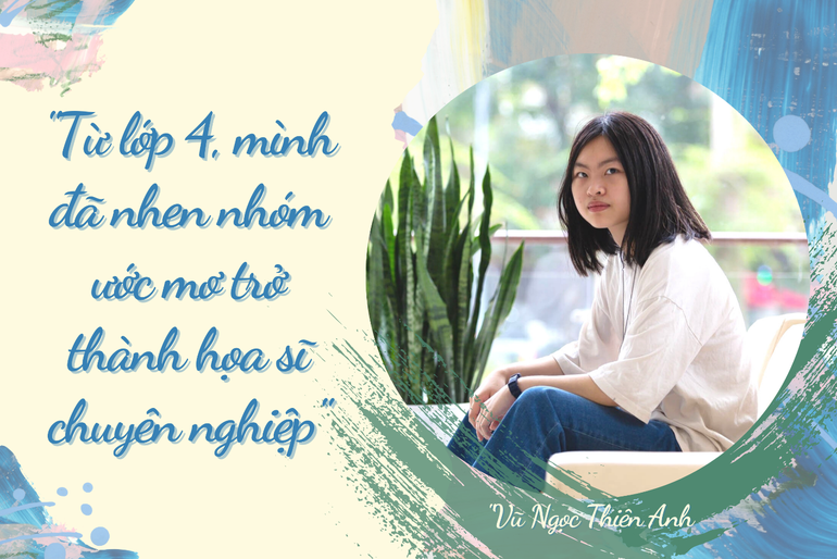 Nữ sinh 18 tuổi trúng tuyển 12 trường đại học Mỹ nhờ tài năng hội họa - 1