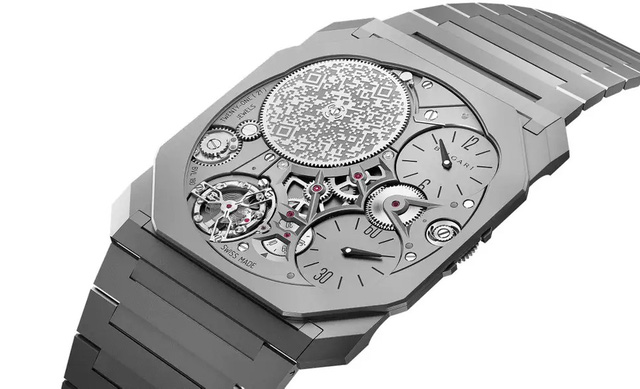 Đồng hồ cơ mỏng nhất thế giới, giá 440.000 USD, nhưng đi kèm chi tiết thiết kế siêu dị trên bề mặt - Ảnh 2.