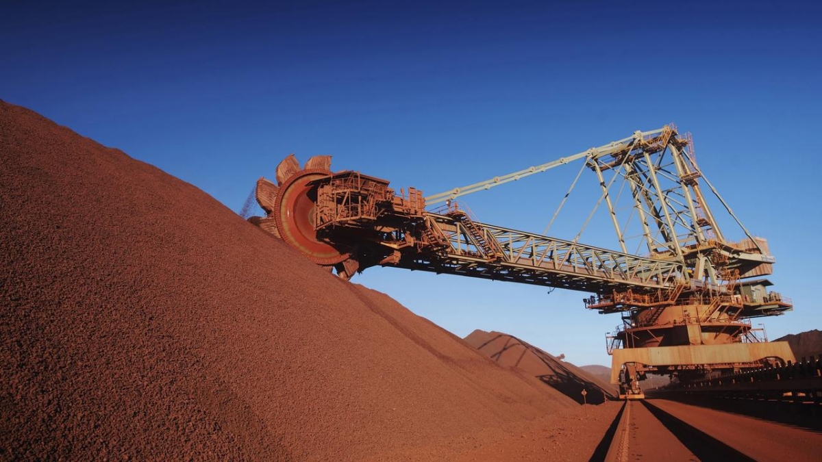 Quặng sắt là mặt hàng xuất khẩu chủ lực của Australia. Ảnh: The Australian