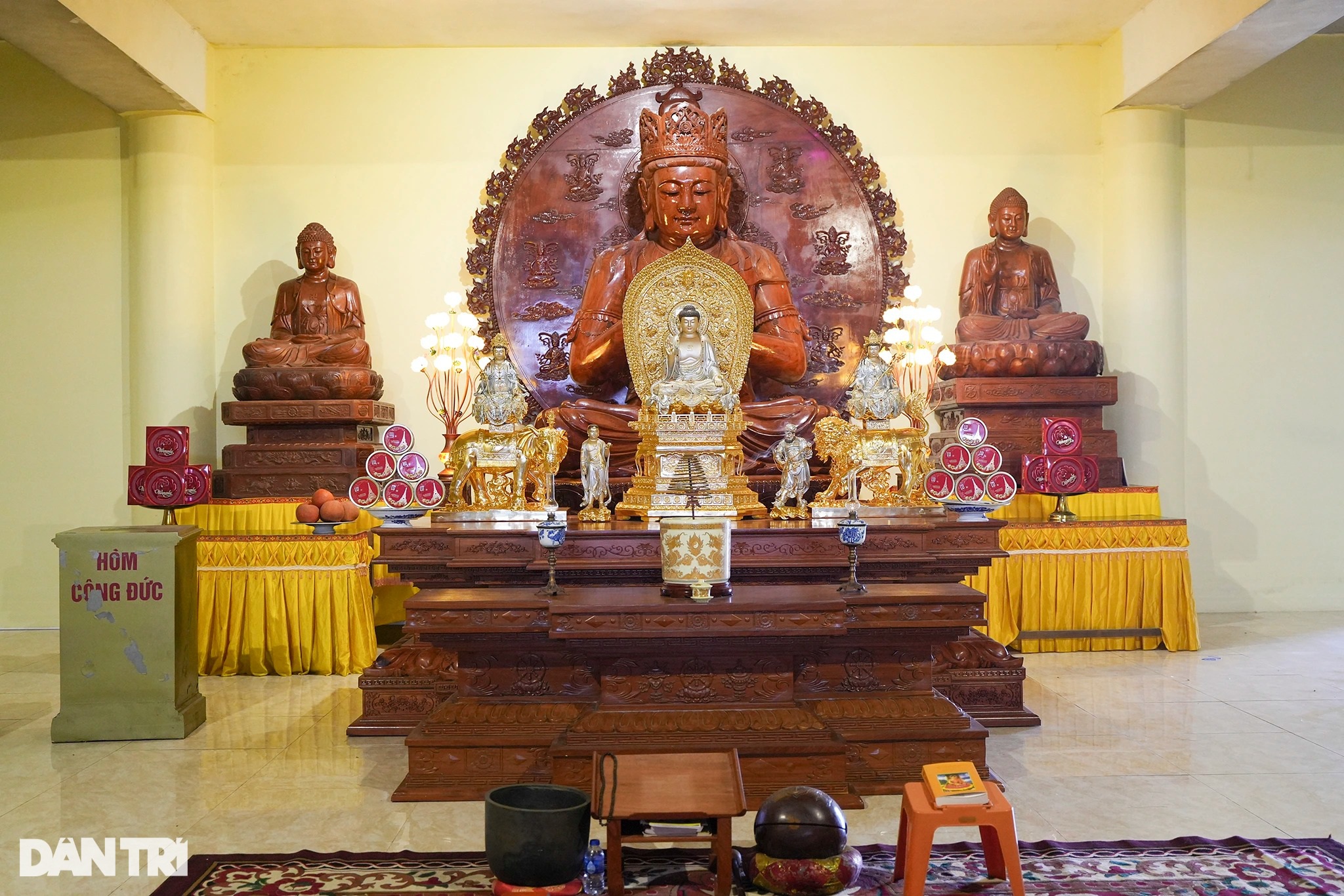 Đại tượng Phật cao nhất Đông Nam Á ở Hà Nội có trái tim ngọc nặng hơn 1 tấn - 10