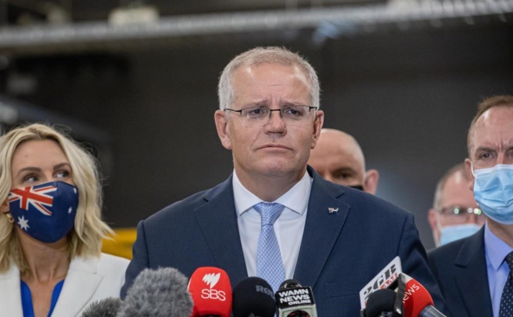 Thủ tướng Úc Morrison. Ảnh: The Australian