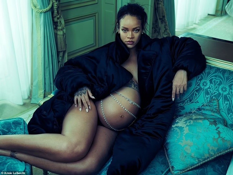 Rihanna - ngôi sao làm thay đổi cách nhìn đối với... bụng bầu - 4