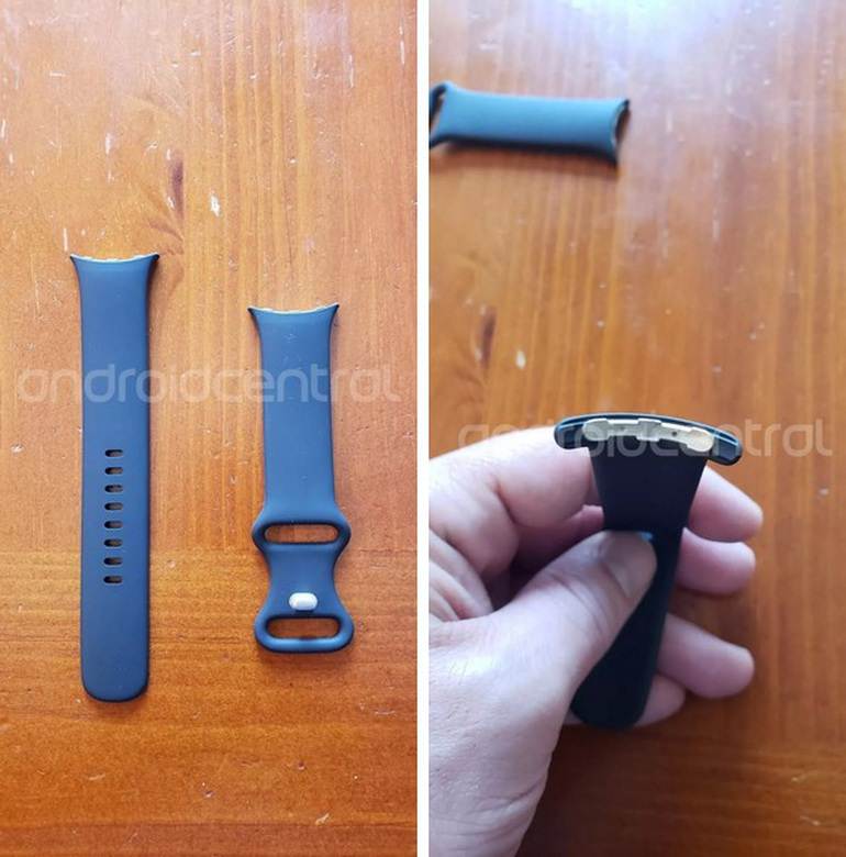 Phần dây đeo của chiếc Pixel Watch (Ảnh: AndroidCentral).