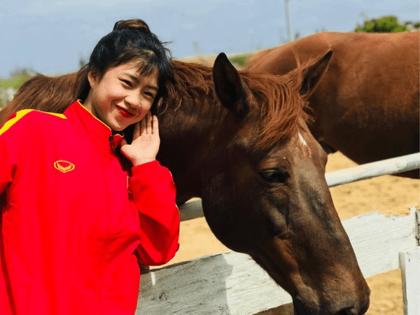  Nguyễn Thị Thanh Nhã là một gương mặt đầy triển vọng của đội tuyển bóng đá nữ quốc gia. (Ảnh: FB Nguyễn Thanh Nhã)