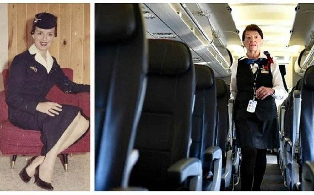 Vẻ đẹp của nữ tiếp viên hàng không già nhất thế giới ở tuổi 86