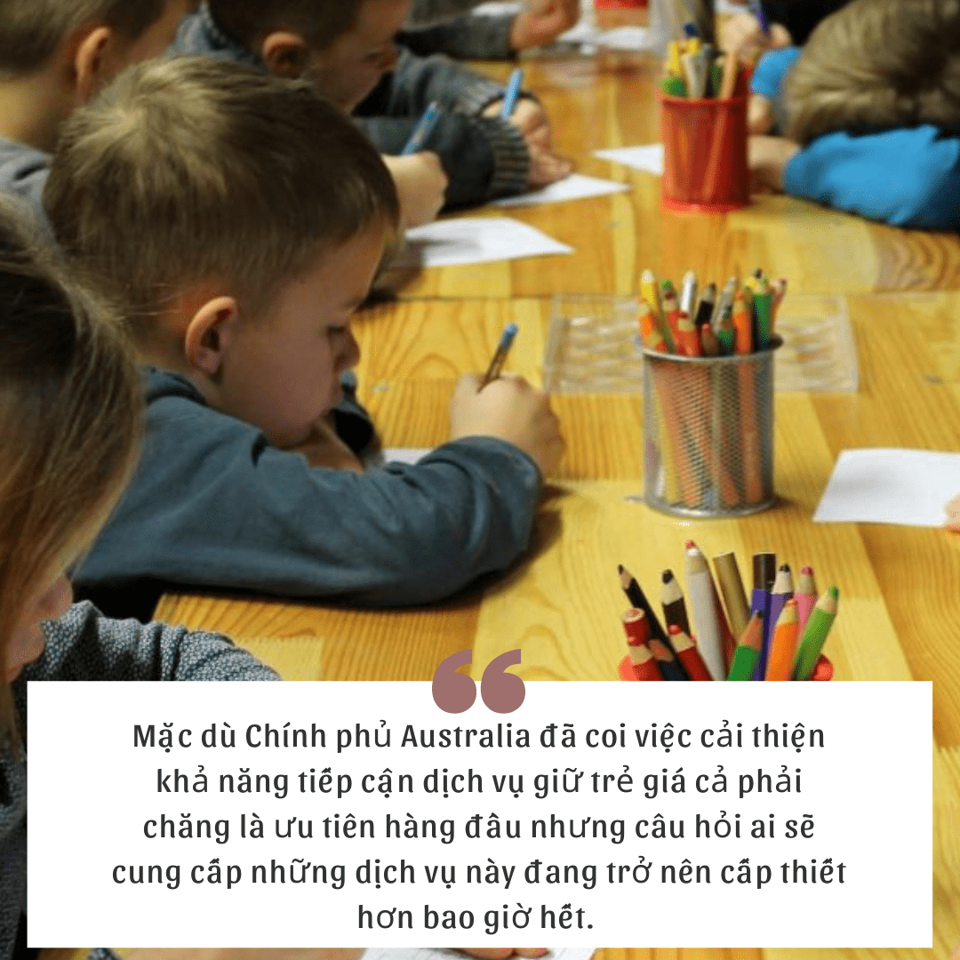 Khủng hoảng bảo mẫu ở Australia: Nền kinh tế cũng phải 'chịu trận' - Ảnh 2. Khủng hoảng bảo mẫu ở Australia: Nền kinh tế cũng phải 'chịu trận' - Ảnh 2.